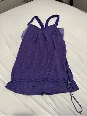 lululemon athletica Purple Muscle Tee Tank